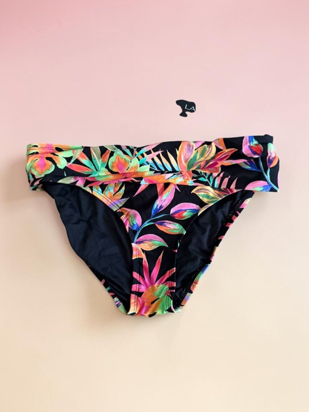 LA BLANCA Multicolor Tropical Swim Bottoms Size 6 NEW NWT